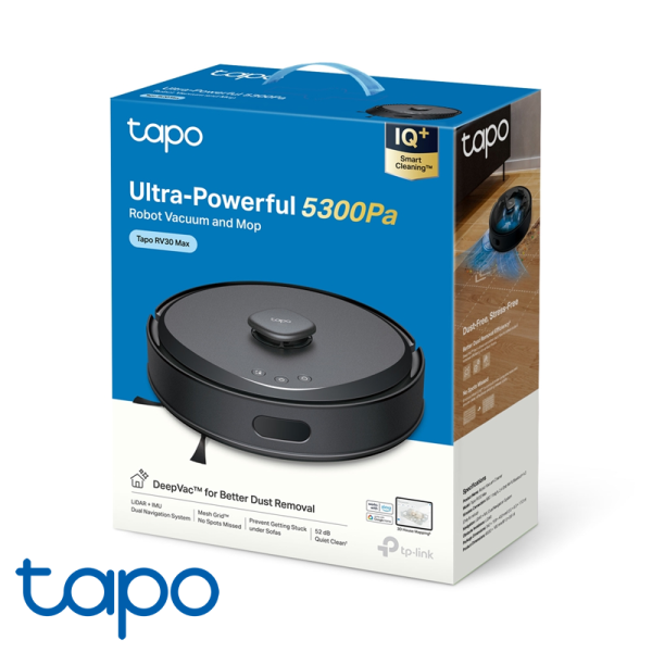 Aspiradora Robot Tapo TP-Link 5300Pa RV30 MAX