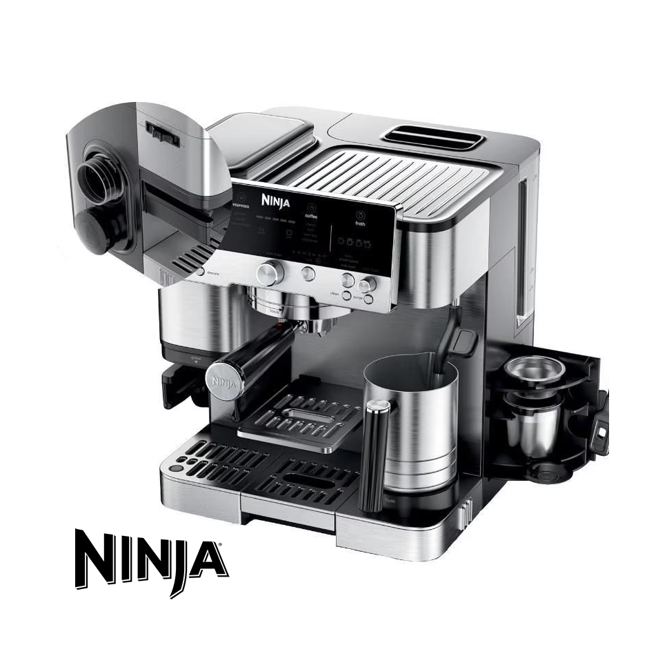 Cafetera Ninja Luxe Café Premier Espresso y Capuchino ES601