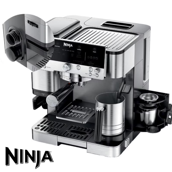 Cafetera Ninja Luxe Café Premier Espresso y Capuchino ES601