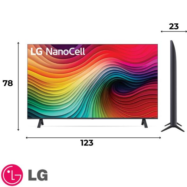 Televisor LG NanoCell 55″ Pul – ThinQ™ AI – Ultra HD 4K 55NANO80