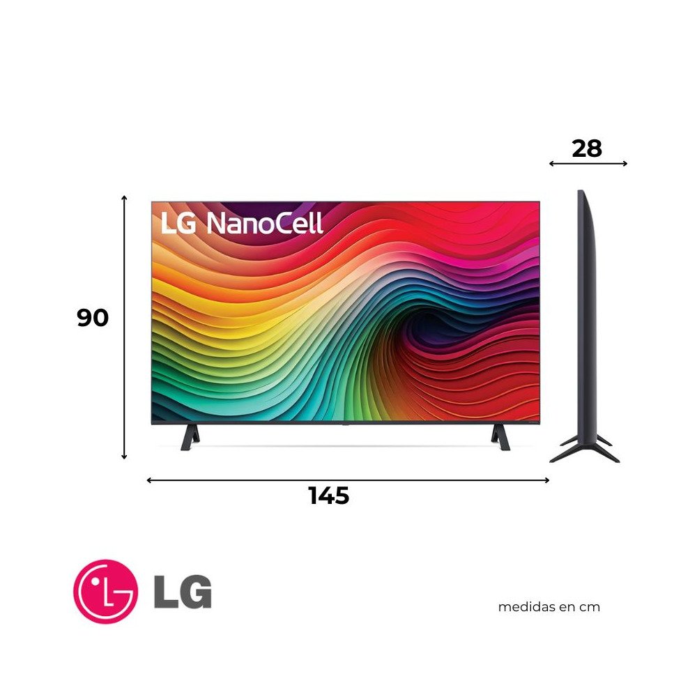 Televisor LG NanoCell 65″ Pul – ThinQ™ AI – Ultra HD 4K 65NANO80