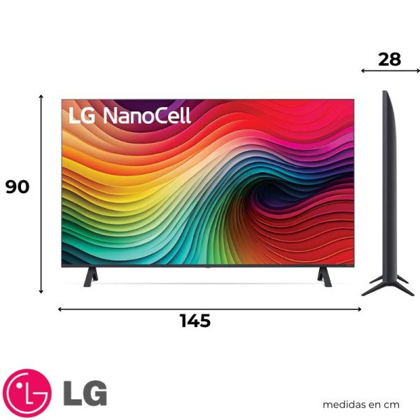 Televisor LG NanoCell 65″ Pul – ThinQ™ AI – Ultra HD 4K 65NANO80