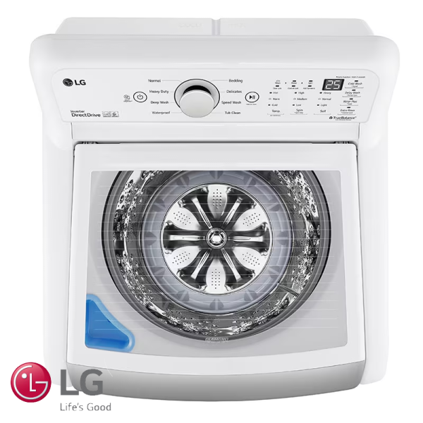 Combo LG Lavadora + Secadora Eléctrica 25 Kgs - 55 Lbs Digital Smart Inverter