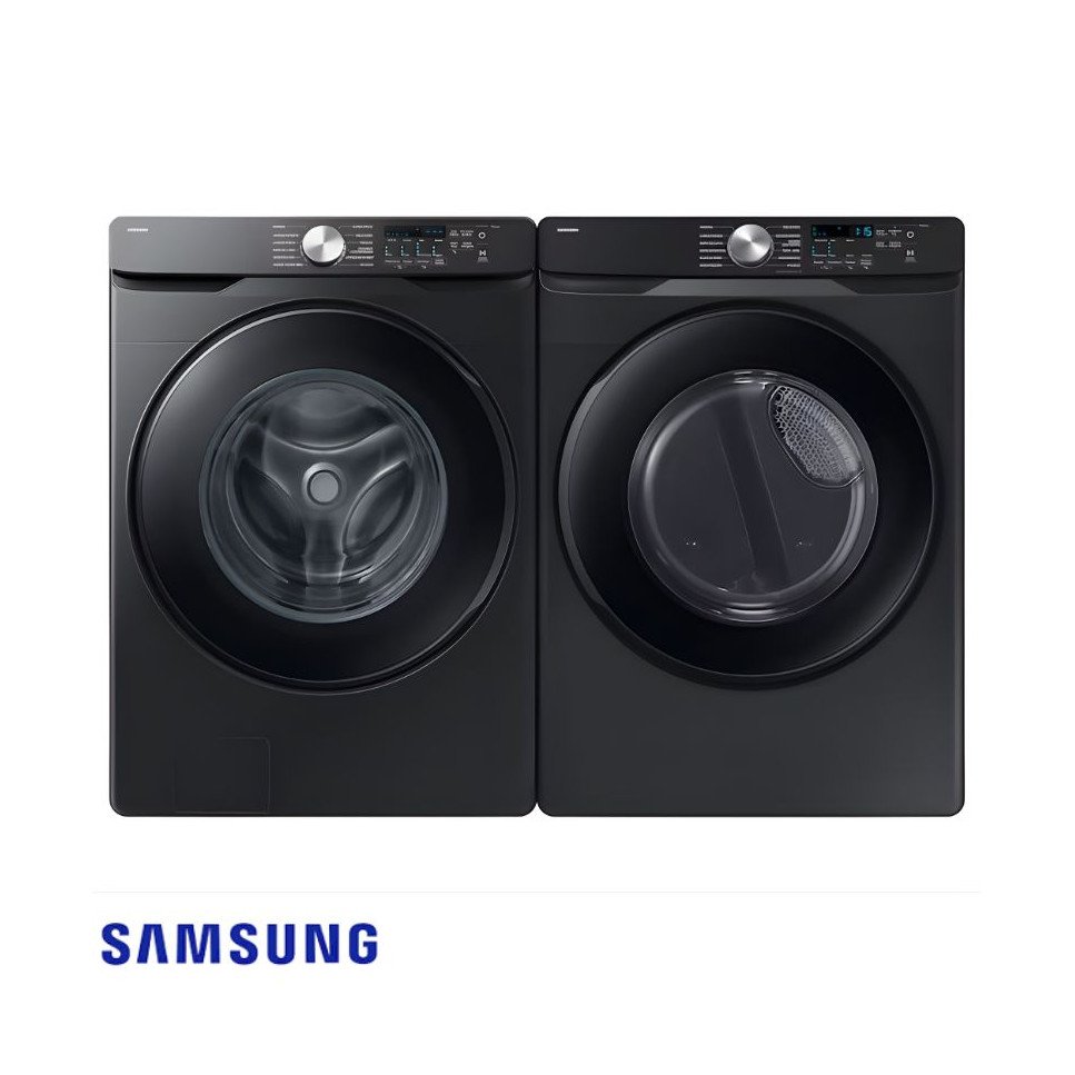 Combo Lavadora 26kgs + Secadora de Gas LG 24 Kgs – Inverter Full Black