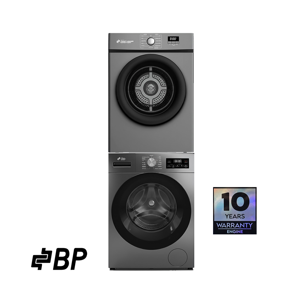 Combo Lavadora + Secadora Electrica BP 16 Kgs – Inverter