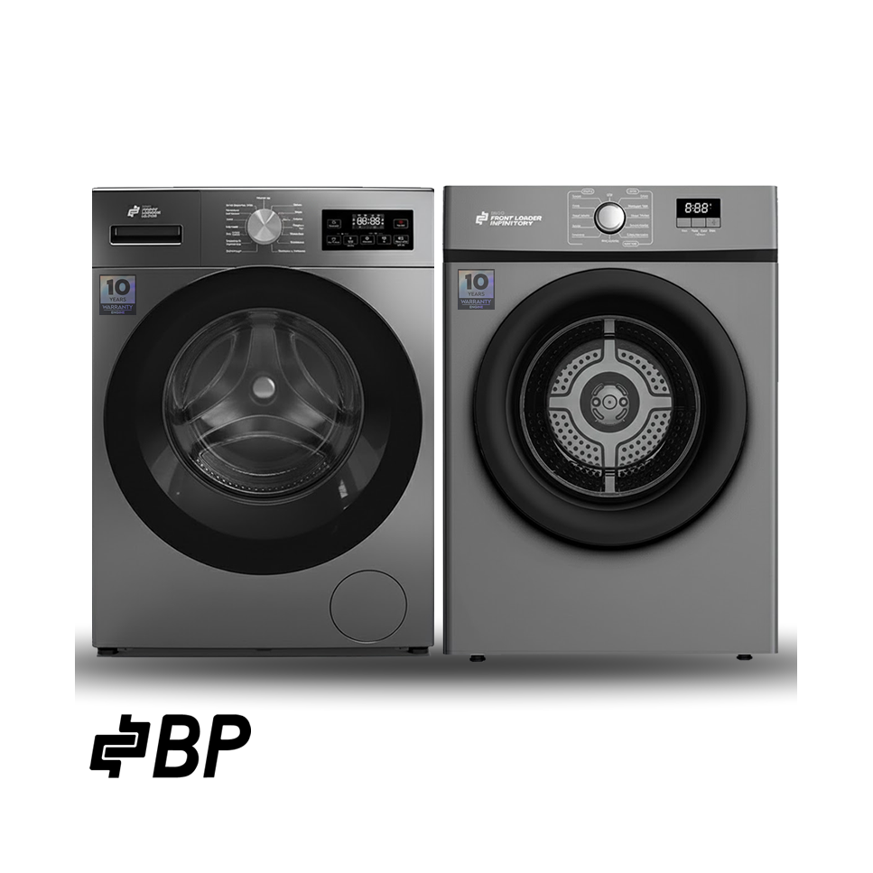 Combo Lavadora + Secadora Electrica BP 16 Kgs – Inverter