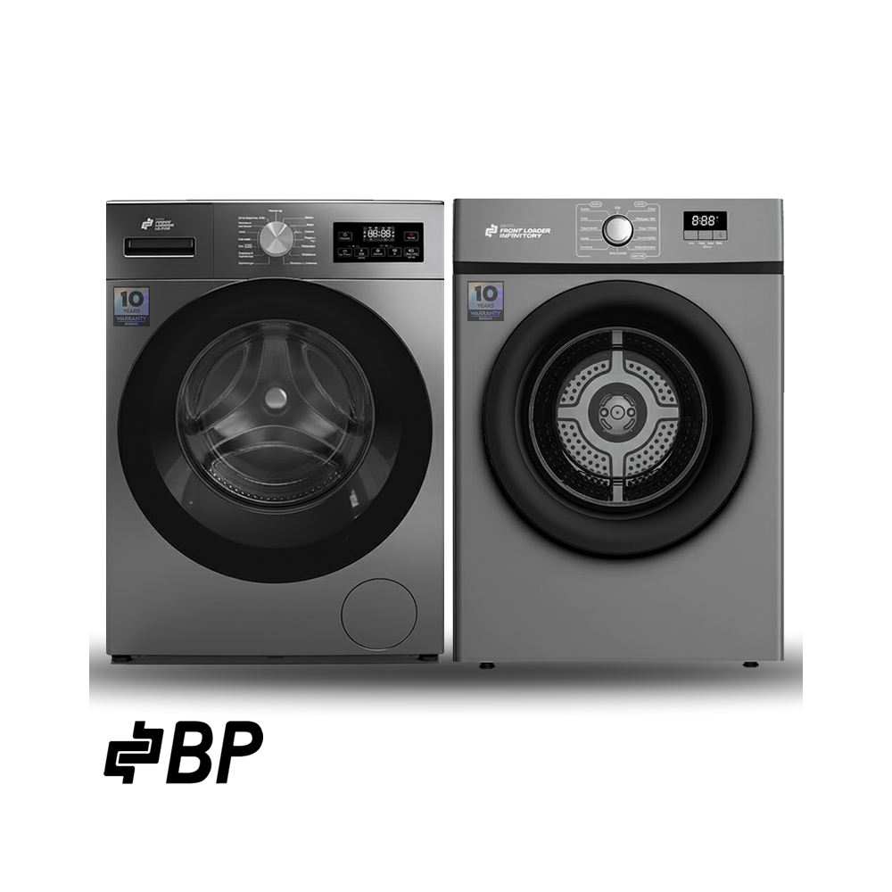 Combo Lavadora 16kg + Secadora Electrica BP 16Kg 110v – Inverter