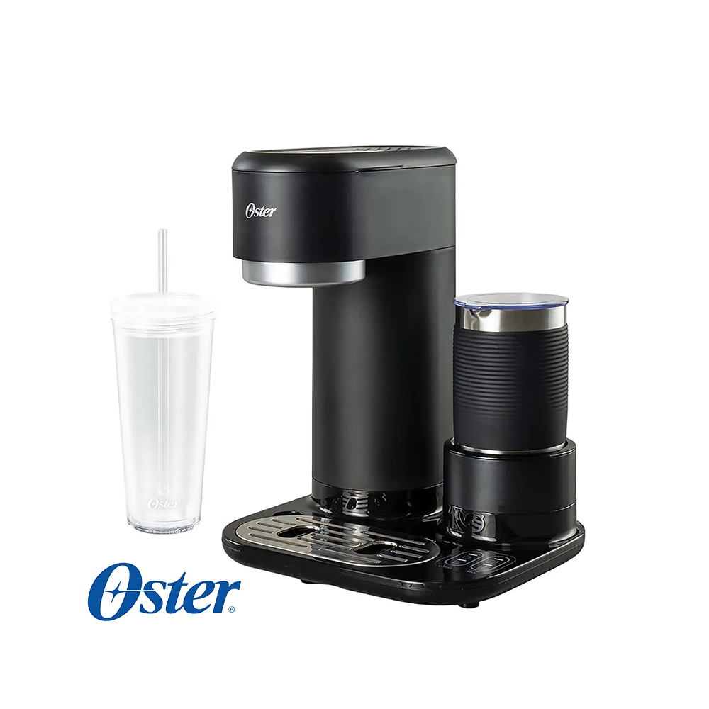 Cafetera Oster Latte 4 en 1 Con Espumador BVSTDC02B