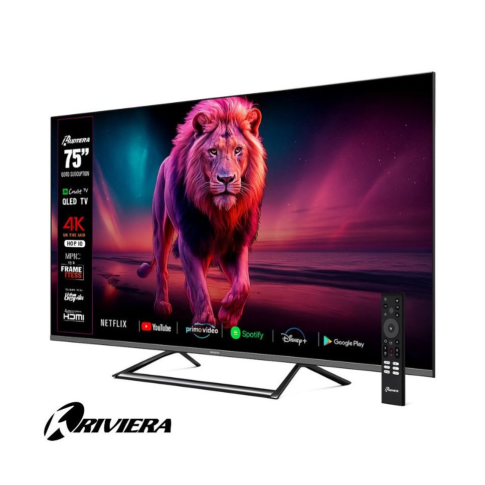 Televisor Riviera LED 75″ Pulgadas UHD 4K Android 75TPQ10