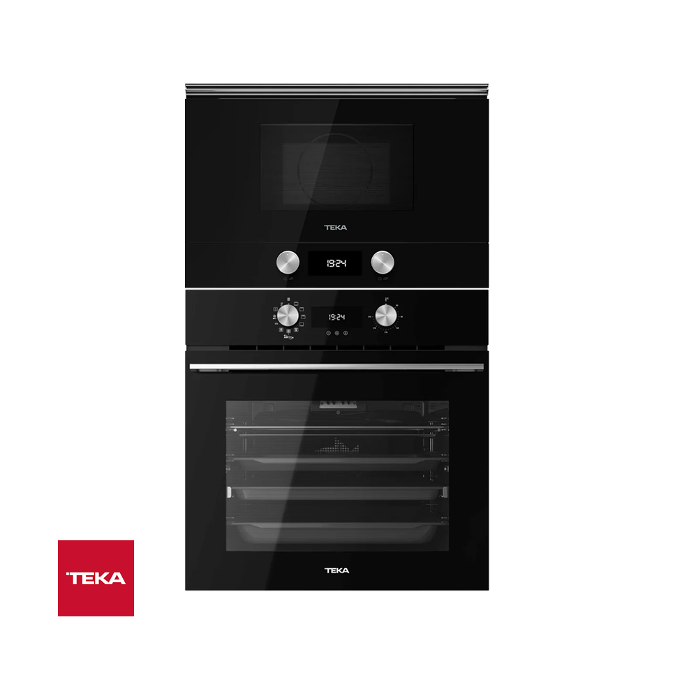 Combo Teka Horno Eléctrico Air Fryer Empotrable 220v + Microondas Eléctrico Empotrable 220v