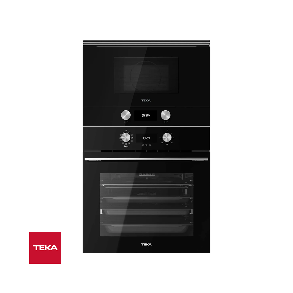 Combo Teka Horno Eléctrico Air Fryer Empotrable 220v + Microondas Eléctrico Empotrable 220v