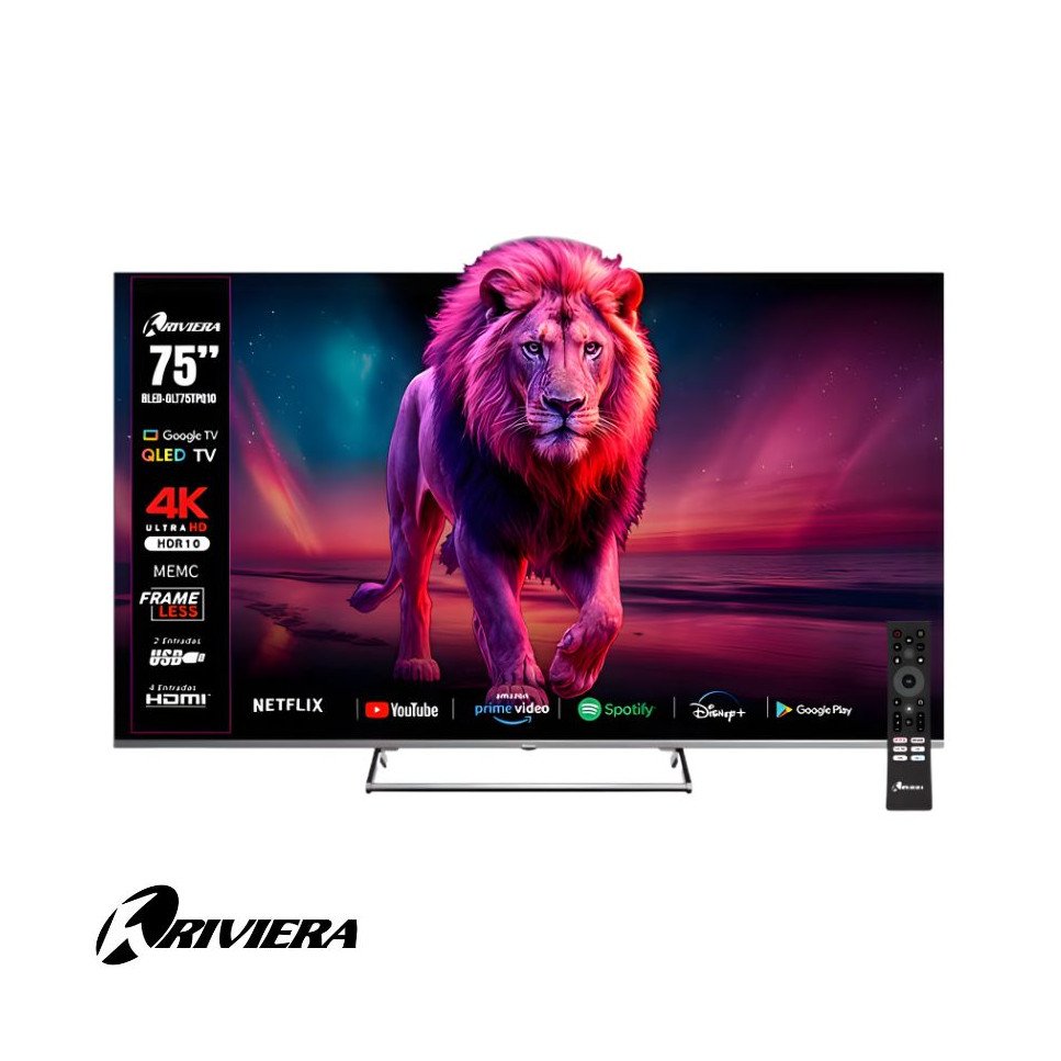 Televisor Riviera LED 75″ Pulgadas UHD 4K Android 75TPQ10