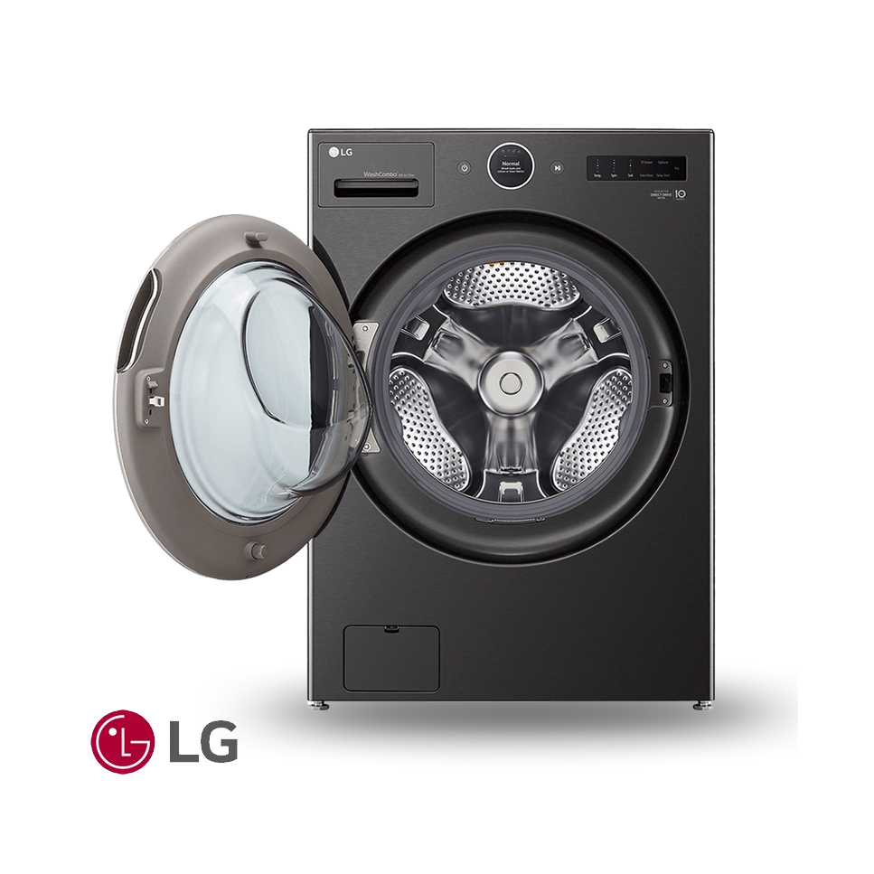 Combo Lavadora + Secadora Electrica LG 23 Kgs – 51 Lbs Inverter