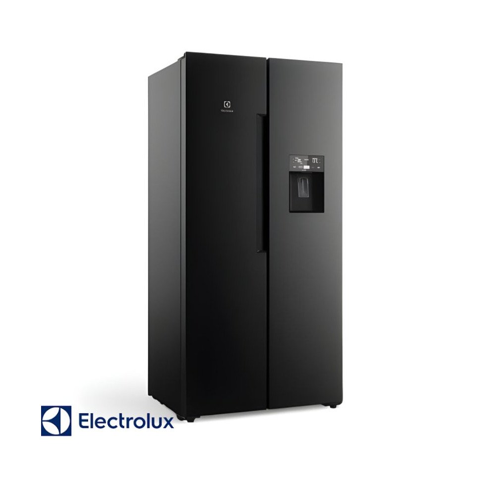 Refrigeradora Electrolux Side by Side 419L Full Black ERS45F3Q5EB