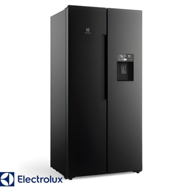 Refrigeradora Electrolux Side by Side 419L Full Black ERS45F3Q5EB