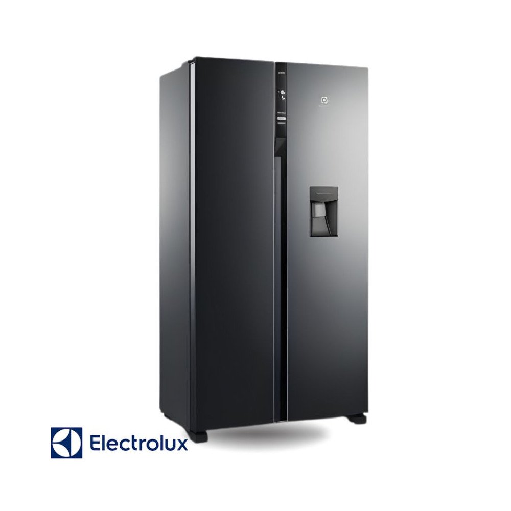 Refrigeradora Electrolux Side By Side 518 Lt Con Dispensador Black ERSA53K6HV6