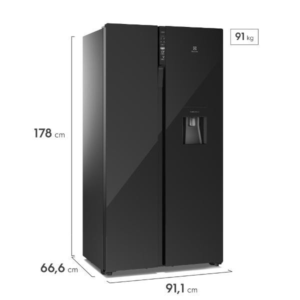 Refrigerador Electolux Side By Side 527Lt ERSB54N6WXB