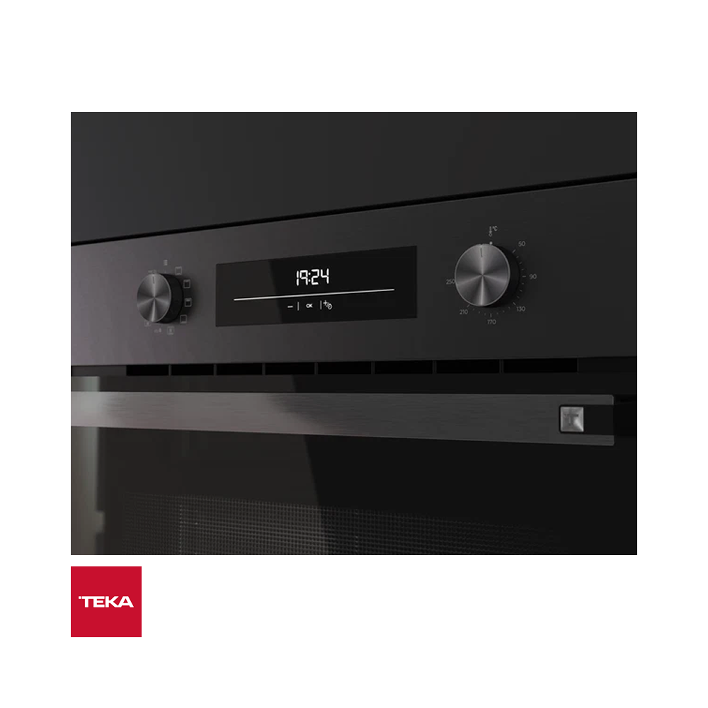 Horno Eléctrico Convección Empotrable 60cm Teka 8 Funciones HSB 6350 FBK