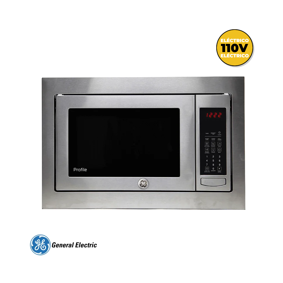 Microondas Empotrable General Electric Grill de 31 Litros – 60 cm PEB110SFSS
