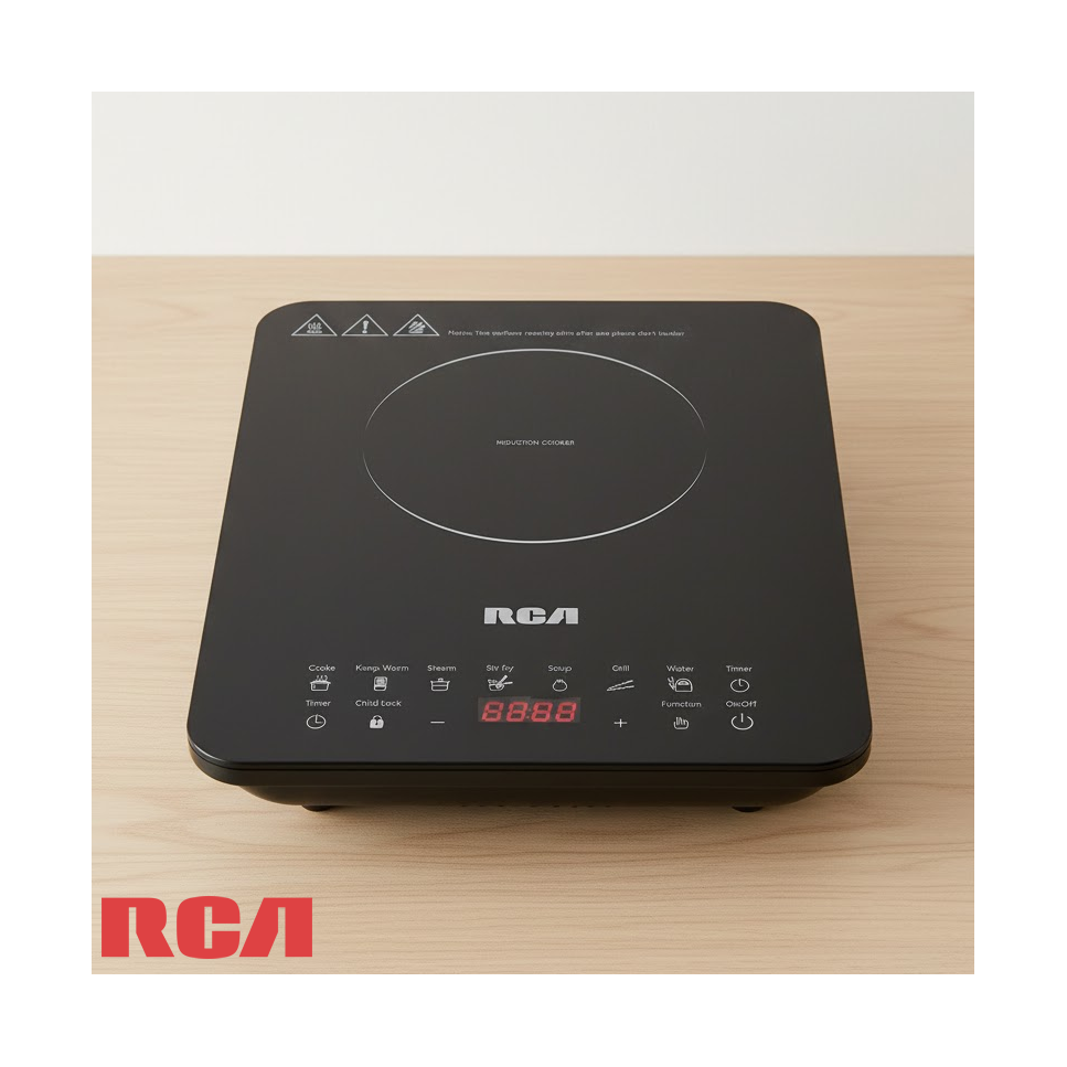 Encimera De Inducción RCA de 1 Zona 1200W - 110V BTX07A