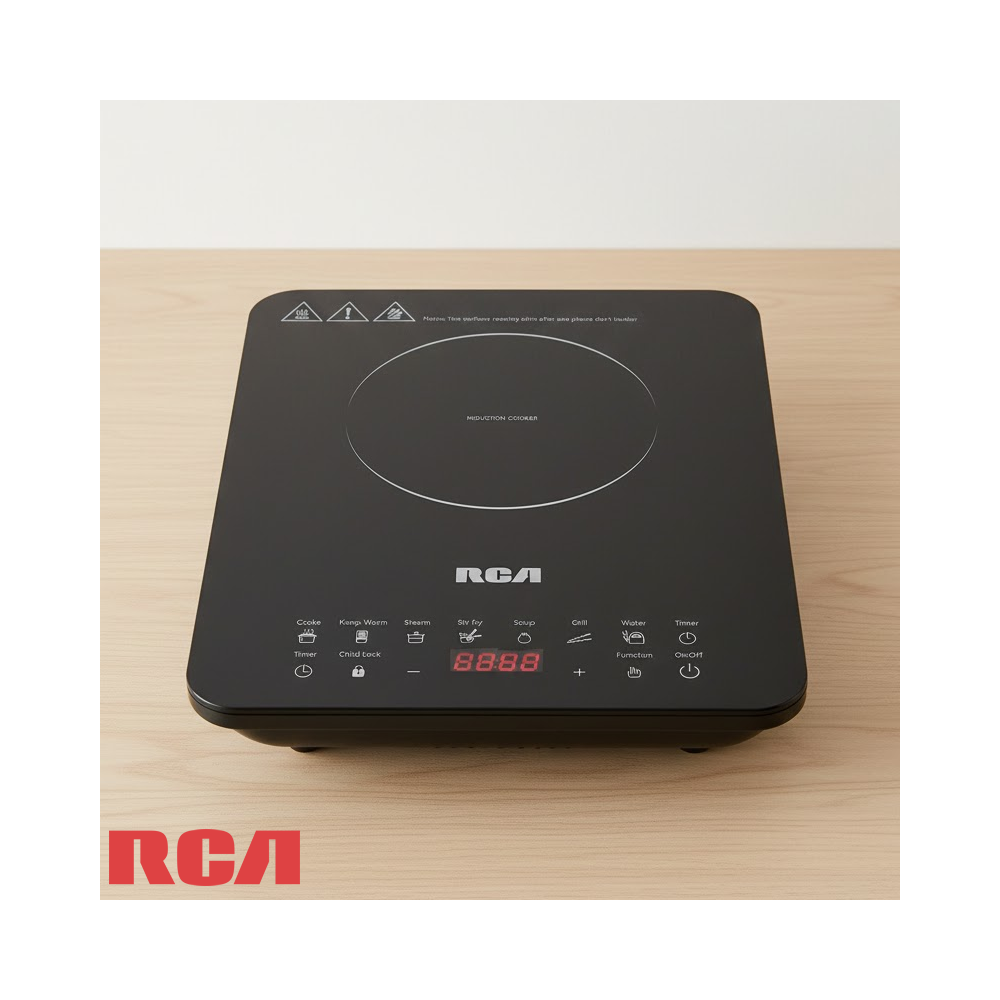 Encimera De Inducción RCA de 1 Zona 1200W - 110V BTX07A