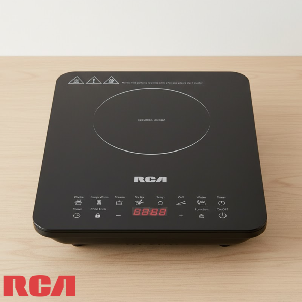 Encimera De Inducción RCA de 1 Zona 1200W - 110V BTX07A