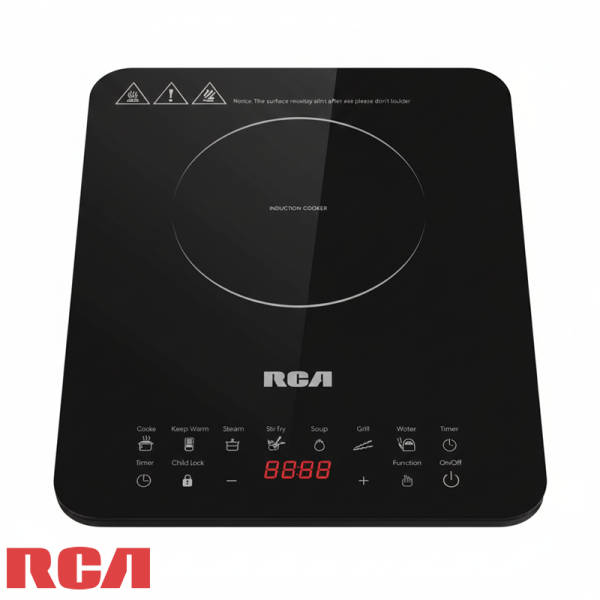Encimera De Inducción RCA de 1 Zona 1200W - 110V BTX07A