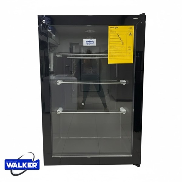 Vitrina Exhibidora Walker 70 Litros Vidrio Panorámico SL-90-1