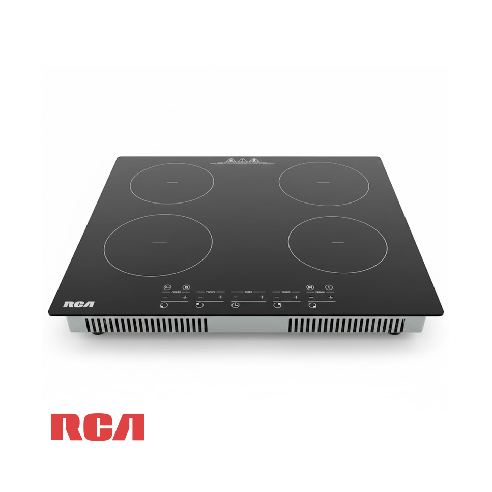 Encimera de Inducción RCA 4 Zonas 59cm 7000W Empotrable XFC604I