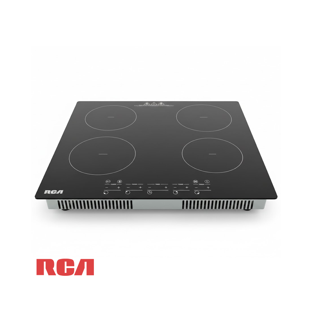 Encimera de Inducción RCA 4 Zonas 59cm 7000W Empotrable IF7001