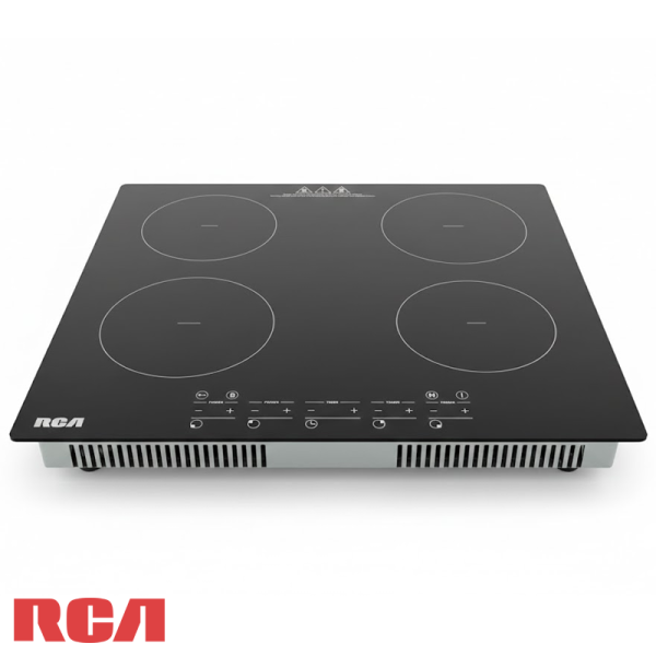Encimera de Inducción RCA 4 Zonas 59cm 7000W Empotrable IF7001