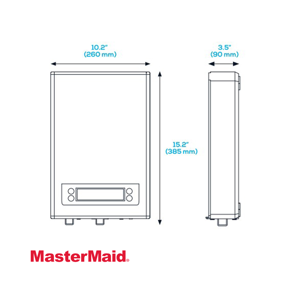 Calefón MasterMaid Electrico 220v Para 2 Puntos 66690