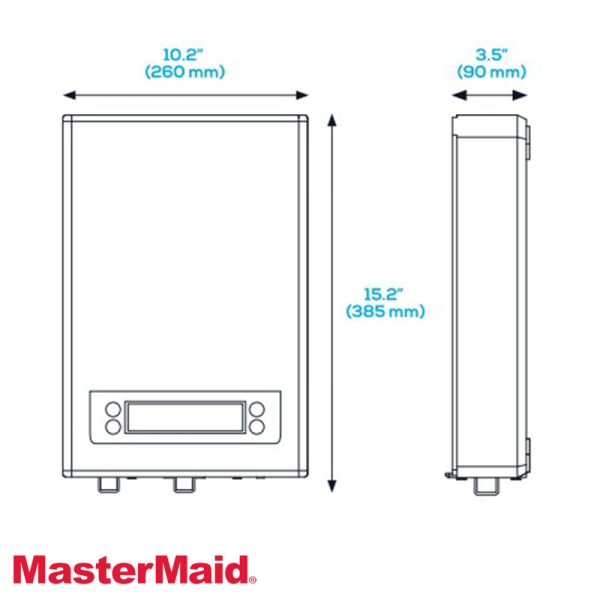 Calefón MasterMaid Electrico 220v Para 2 Puntos 66690