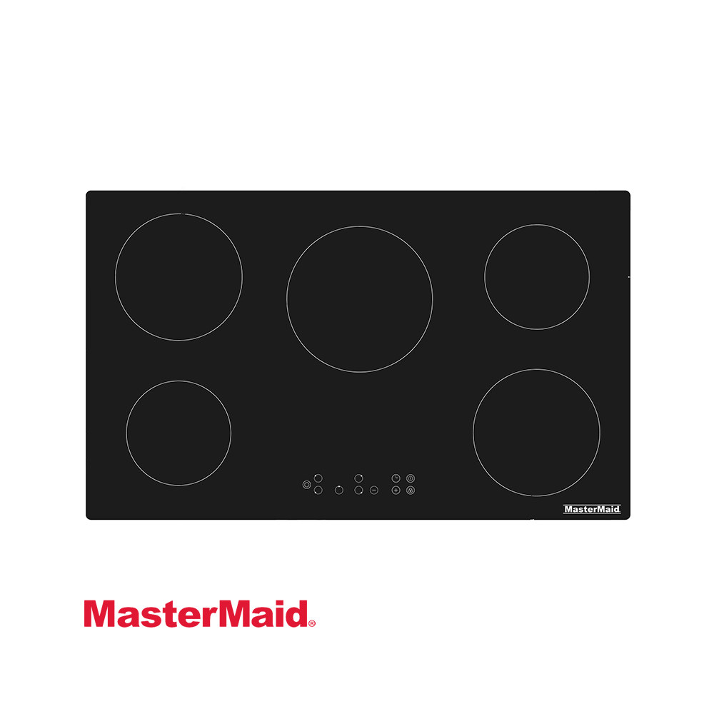 Encimera de Inducción MasterMaid 5 Zonas 86cm 900W Empotrable 105677