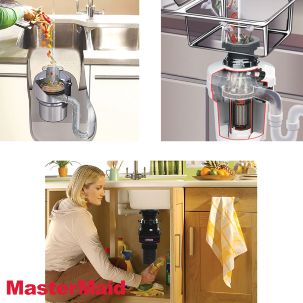 Triturador de Alimentos MasterMaid de 1/3 HP - Almacenamiento de 950 ml 98906