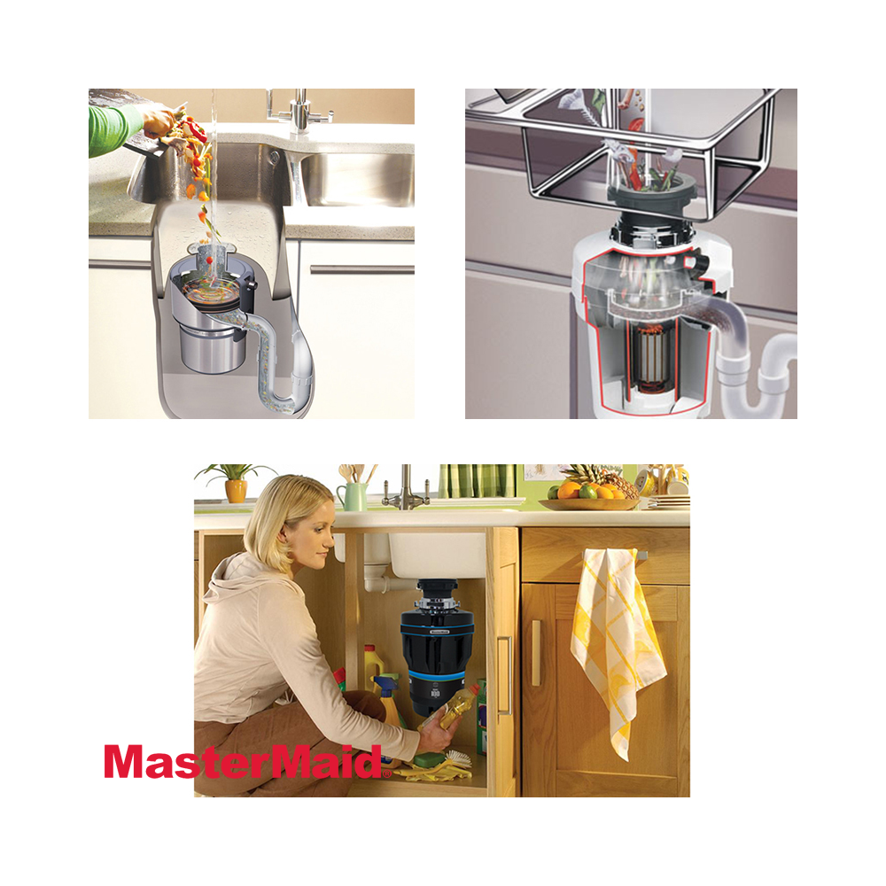 Triturador de Alimentos MasterMaid de 1 HP - Almacenamiento de 950 ml 69474