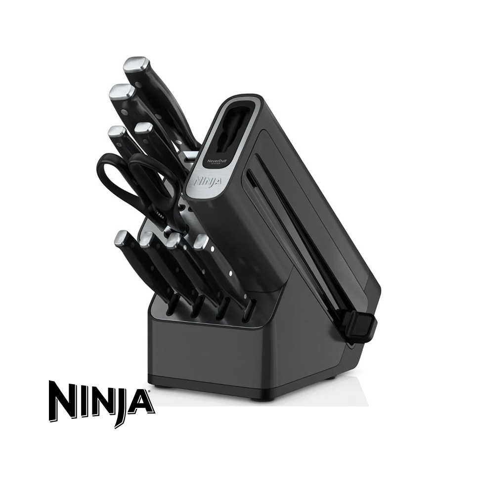 Juego de Cuchillos NINJA NEVERDULL 10 Piezas con Afilador K12010
