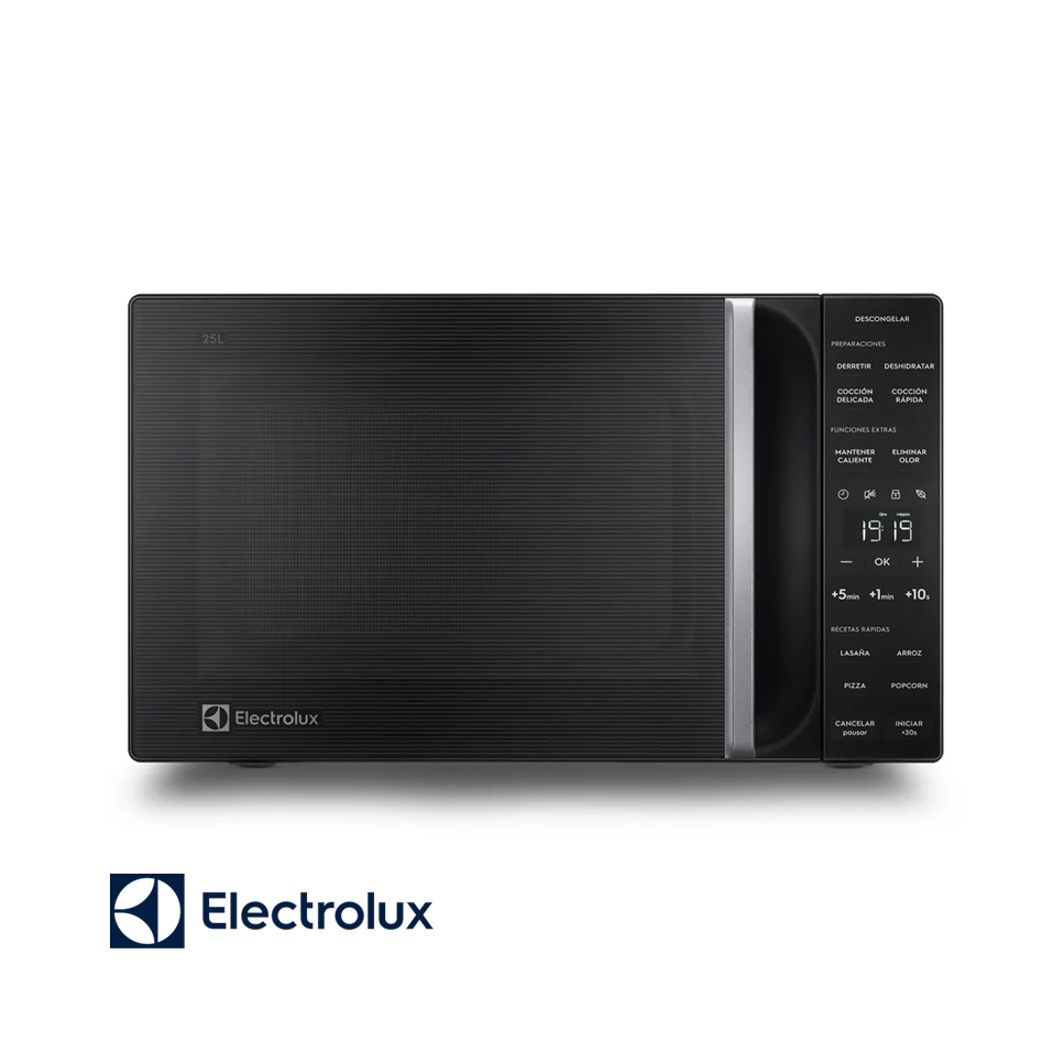 Microondas Electrolux 25 Litros 1000W Negro EMDY25SOMXB
