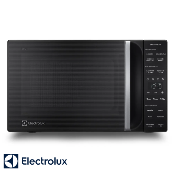 Microondas Electrolux 25 Litros 1000W Negro EMDY25SOMXB