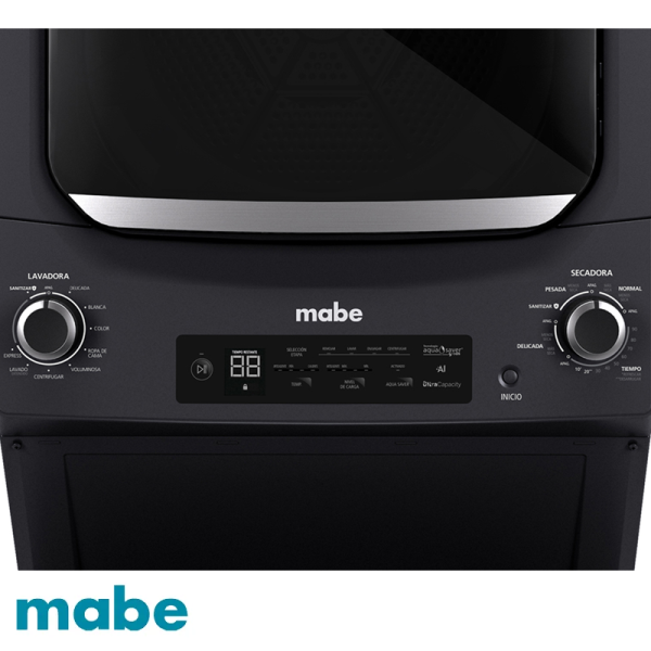 Torre de Lavado Mabe 24 Kgs – 53 Lbs Eléctrica 220v MCL2440EPDG0