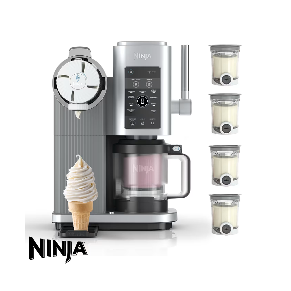 Maquina de Helados Ninja CREAMi Scoop & Swirl 13 en 1 NC701