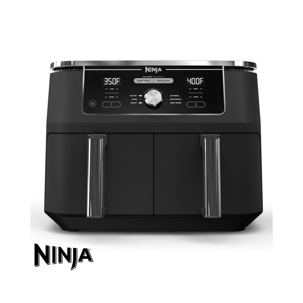 Freidora de Aire Ninja Digital de 2 Canastas 9.5 Litros DZ-401