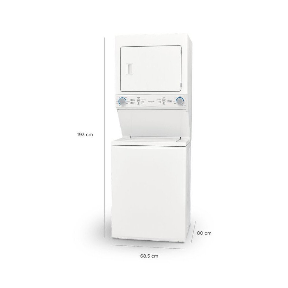 Torre de Lavado Frigidaire 18 Kgs – 40 Lbs Eléctrica 220v FLCE7522AW