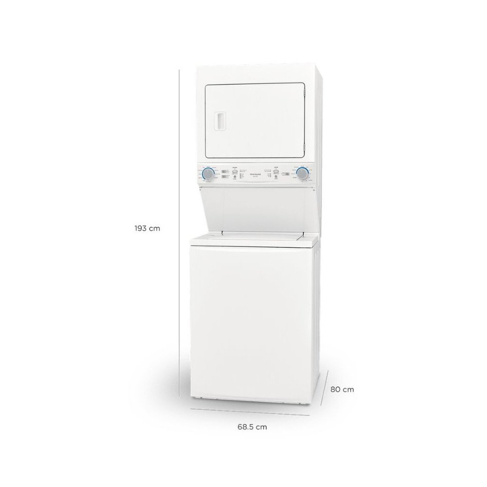 Torre de Lavado Frigidaire 18 Kgs – 40 Lbs Eléctrica 220v FLCE7522AW