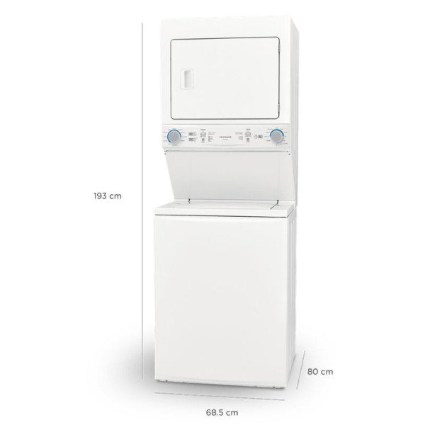 Torre de Lavado Frigidaire 18 Kgs – 40 Lbs Eléctrica 220v FLCE7522AW