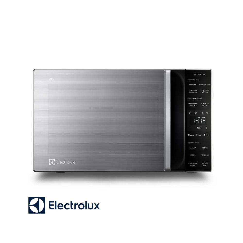 Microondas Electrolux 25 Litros 1000W Gris EMDY25S0MXM