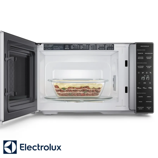 Microondas Electrolux 25 Litros 1000W Gris EMDY25S0MXM