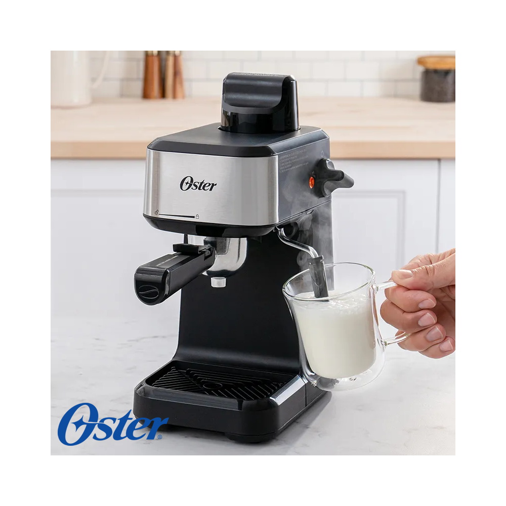 Cafetera Oster de Vapor para Espresso y Cappuccino BVSTEM3300