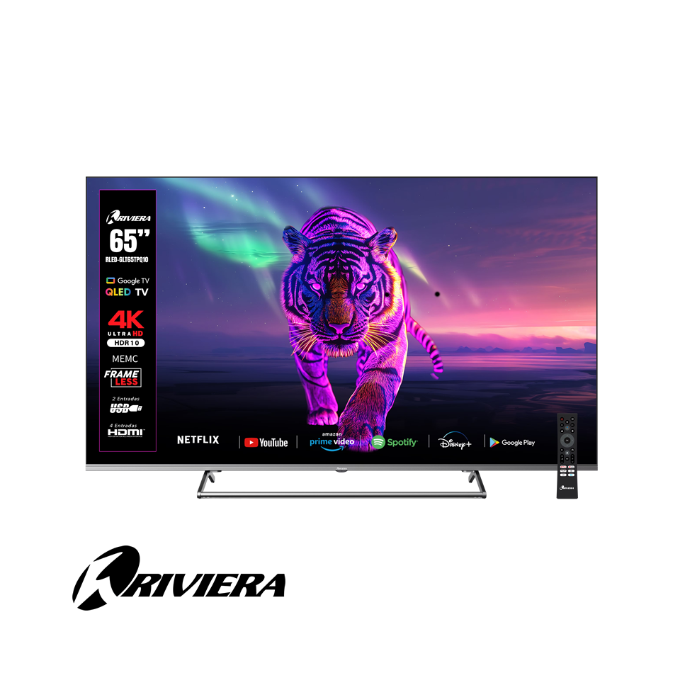 Televisor Riviera QLED 65″ Pulgadas UHD 4K - Google TV 65TPQ10