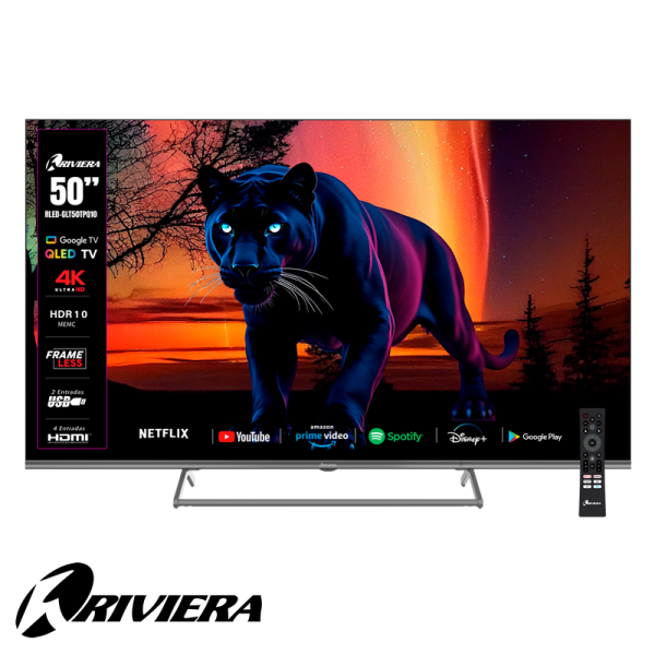 Televisor Riviera QLED 65″ Pulgadas UHD 4K - Google TV 65TPQ10